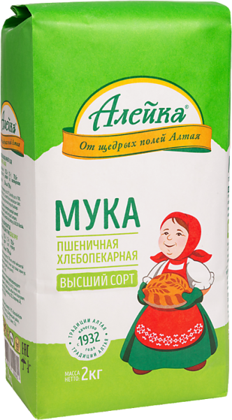 Мука Алейка ф. 2 кг (1*6)